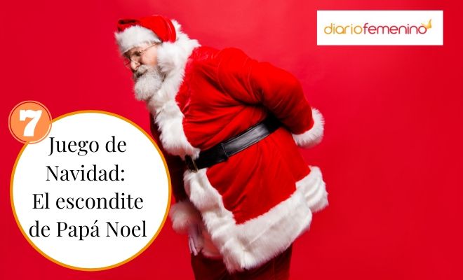 Juego navideño para los niños: el escondite de Papá Noel